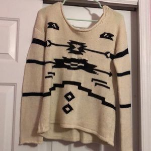 Oversized Vintage Aztec sweater